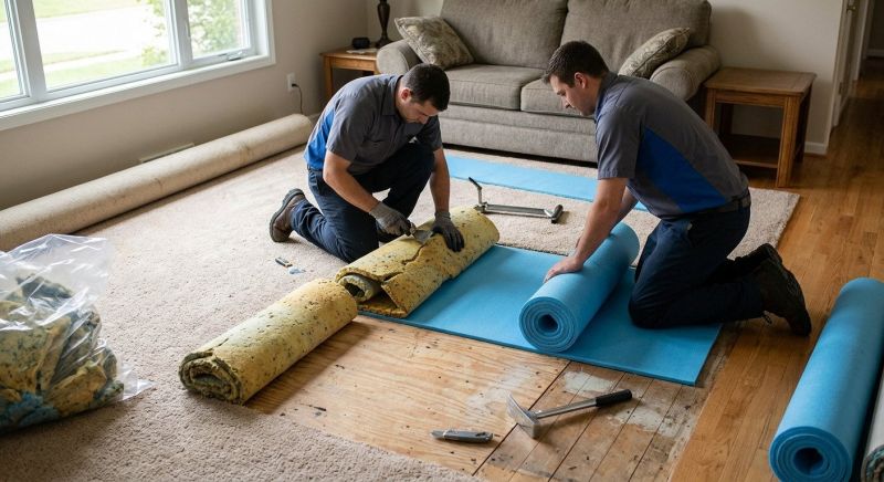 Carpet Cushion Replacement in Alpharetta, GA