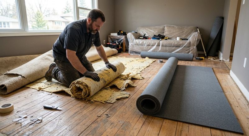 Carpet Foam Replacement in Alpharetta, GA