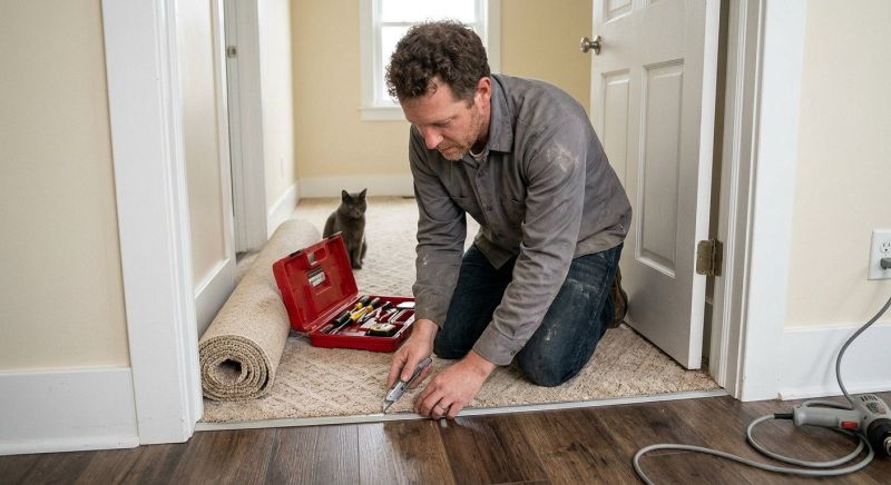 Doorway Carpet Repair in Littleton, CO