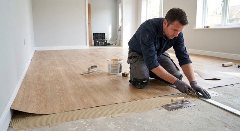 Sheet Flooring Installation in Denton, TX