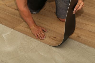 Sheet Linoleum Installation in Denton, TX