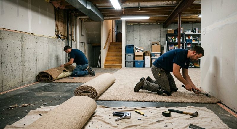Basement Carpet Replacement in Ocean County, NJ
