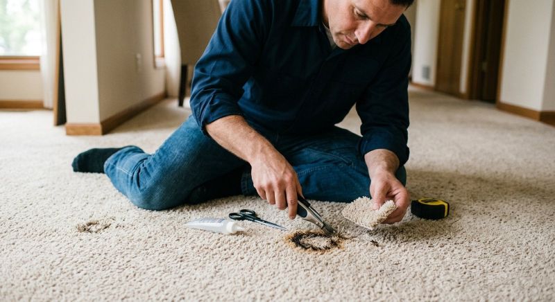 Carpet Burn Repair in Overland Park, KS