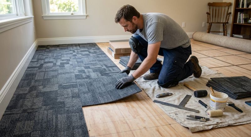 Carpet Tiles Installation in Freehold, NJ