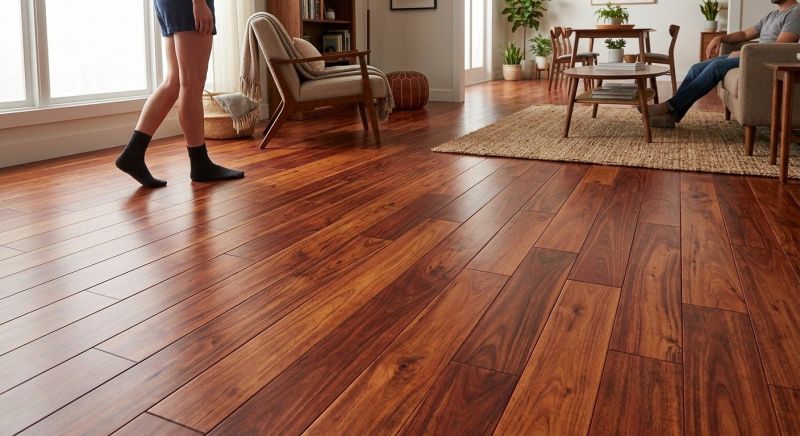 Cherry Floor Installation in Fort Worth, TX