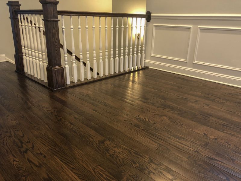 Dark Wood Floor Installation in San Antonio, TX