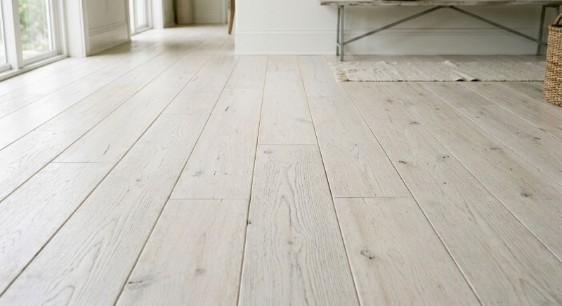 Dark Wood Floor Installation in San Antonio, TX