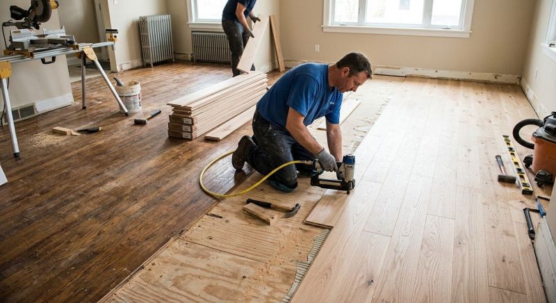 Finished Floor Installation in Fort Worth, TX