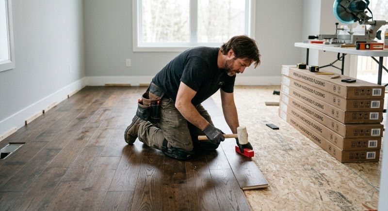 Finished Floor Installation in Austin, TX