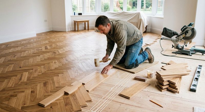 Hardwood Floor Installation in Manassas, VA