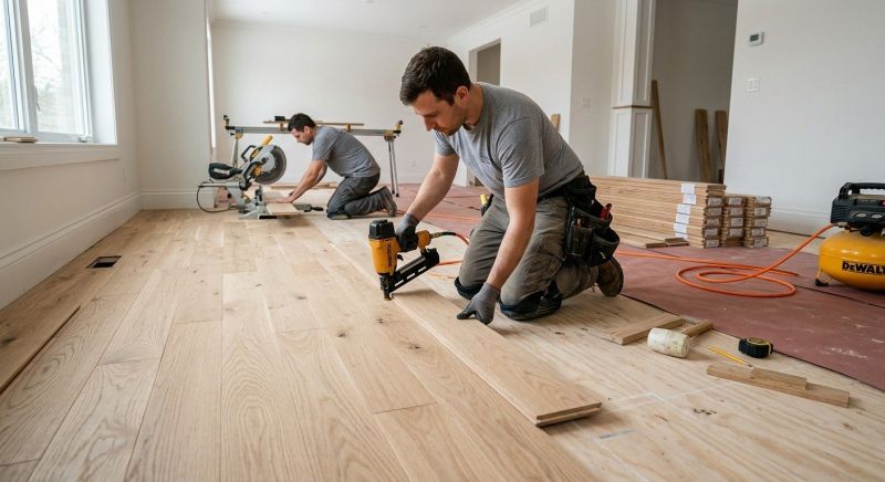 Hardwood Floor Installation in Austin, TX