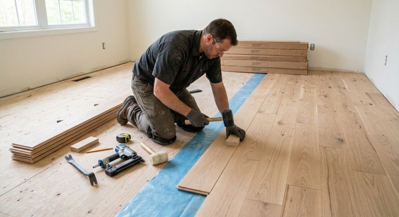 Hardwood Floor Installation in San Antonio, TX