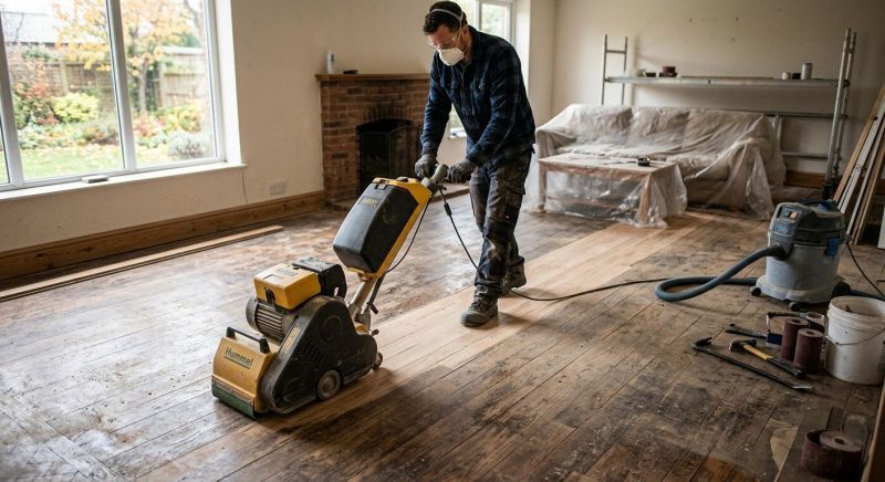 Hardwood Floor Renovation in Manassas, VA