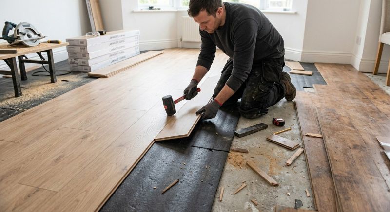 Laminate Floor Installation in Roseville, CA