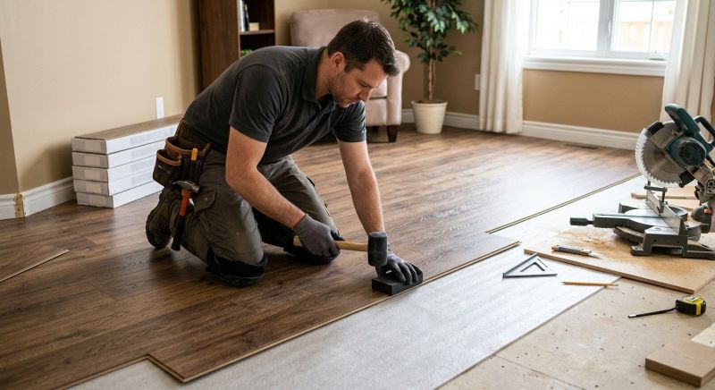 Laminate Floor Remodeling in Roseville, CA