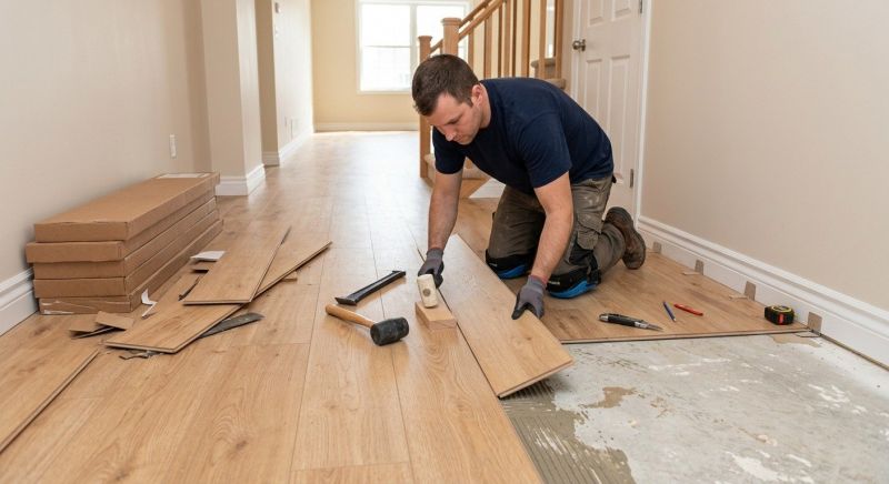 Laminate Floor Replacement in Arvada, CO