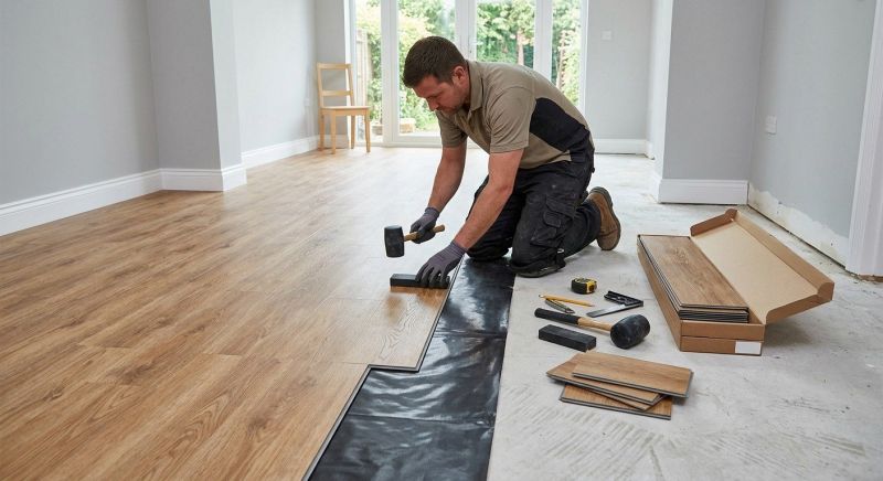 Luxury Vinyl Tile Installation in Longmont, CO