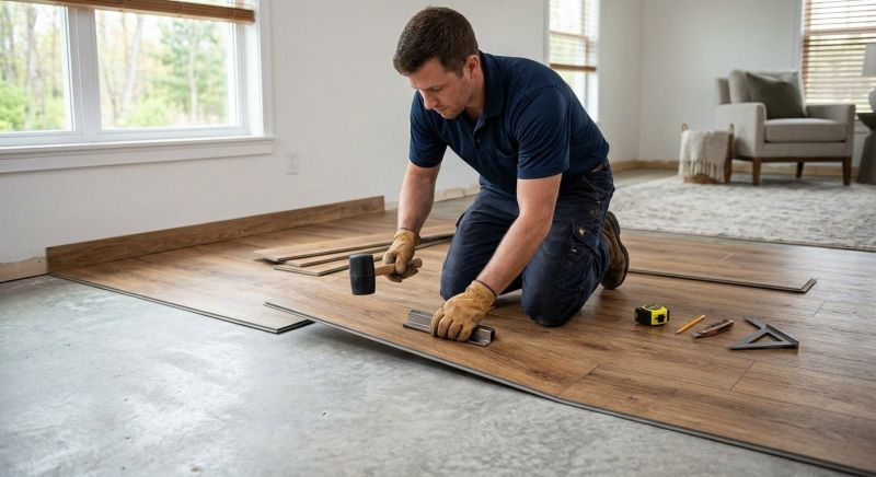 Luxury Vinyl Tile Installation in Austin, TX
