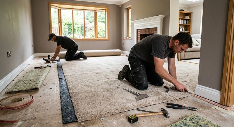 Plush Carpet Installation in Old Bridge, NJ