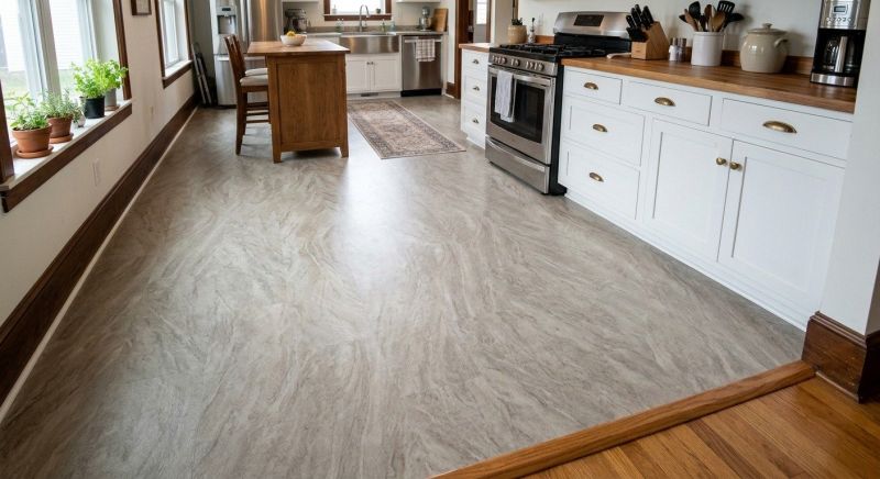 Sheet Linoleum Installation in Plano, TX
