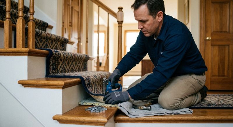 Stair Carpet Repair in Olathe, KS