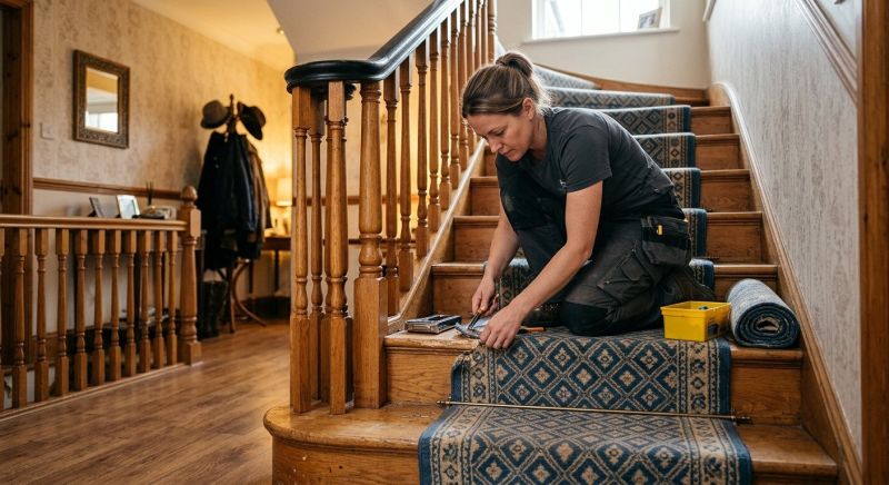 Stair Carpet Repair in Littleton, CO