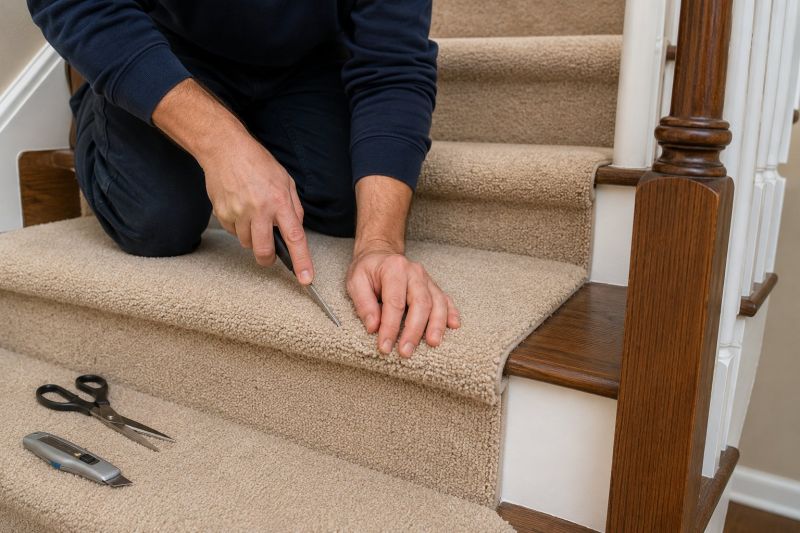 Stair Runner Repair in Kansas City, KS