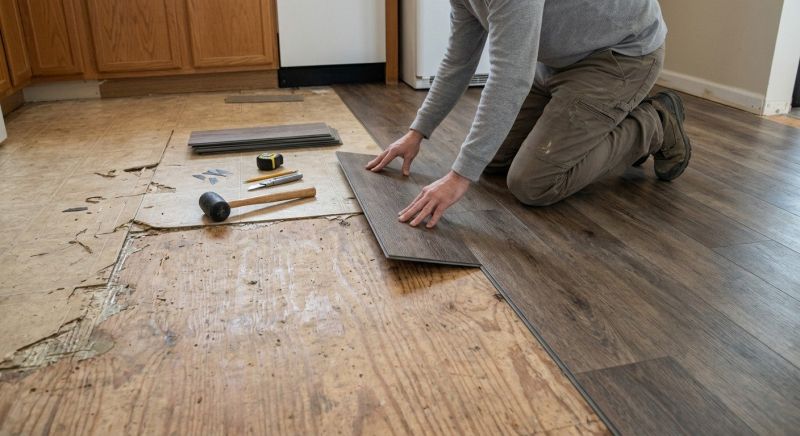 Vinyl Flooring Installation in Manassas, VA